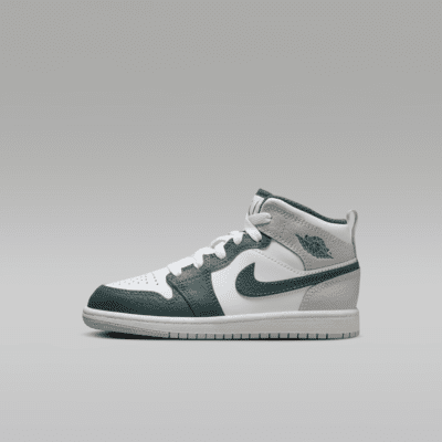 Jordan 1 Mid SE Little Kids Shoes. Nike